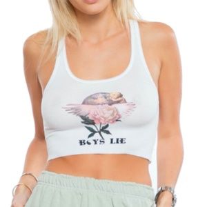 Boys Lie Benson Crop Tank